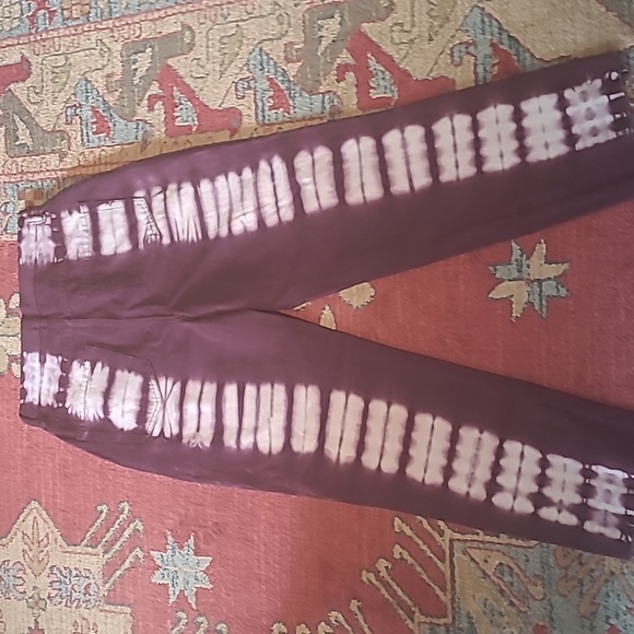 NWOT PACSUN TIE DYE HIGH WAIST JEANS - Picture 8 of 8